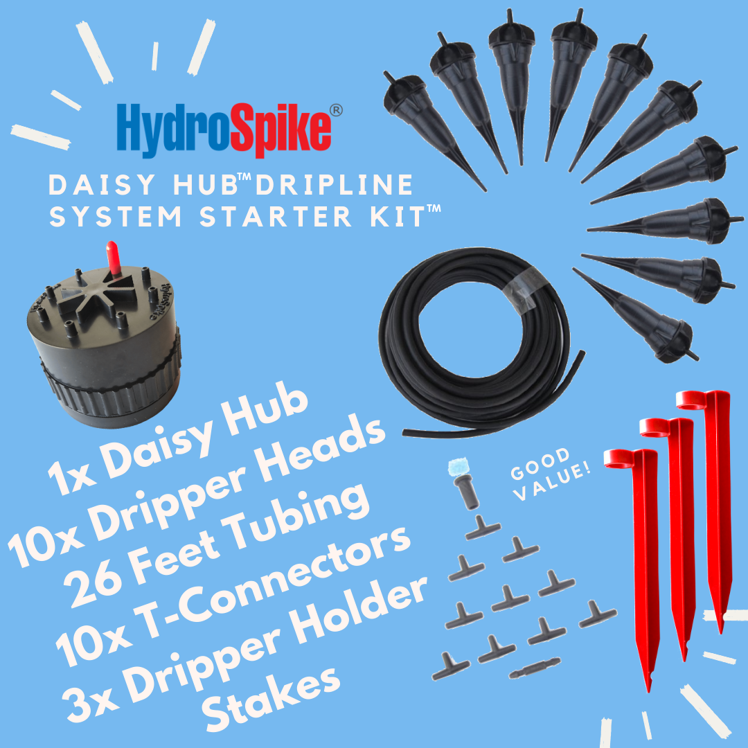 HydroSpike® Daisy Hub Dripline System Starter Kit HydroSpike®