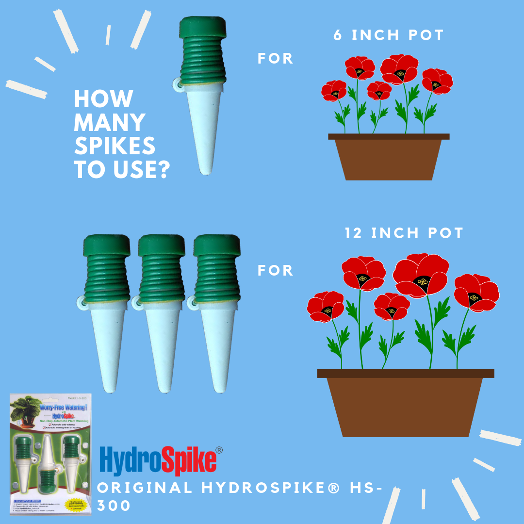 2X Easy Use Automatic Plant Waterer Houseplant Hydrospike Spikes AutomatischePTE 