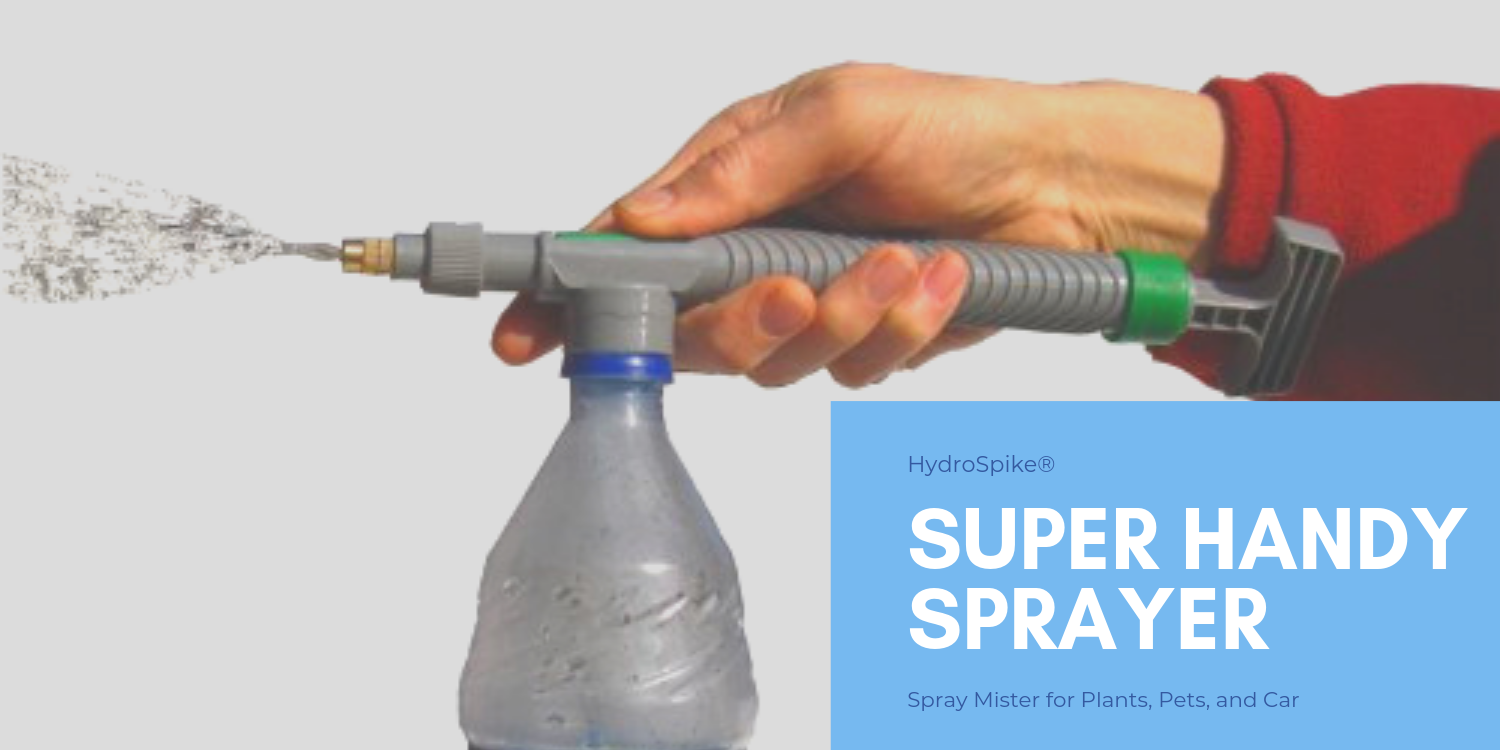 HydroSpike Super Handy Sprayer Full range spray gun nozzle jet mister with pressure for water