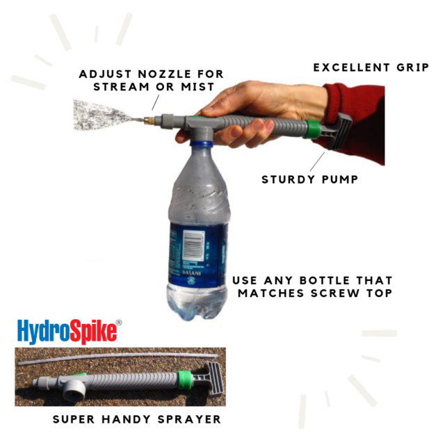 Portable Bottles Nozzle Sprayer Plastic Gun Sprayer Water High Pressure Sprayer